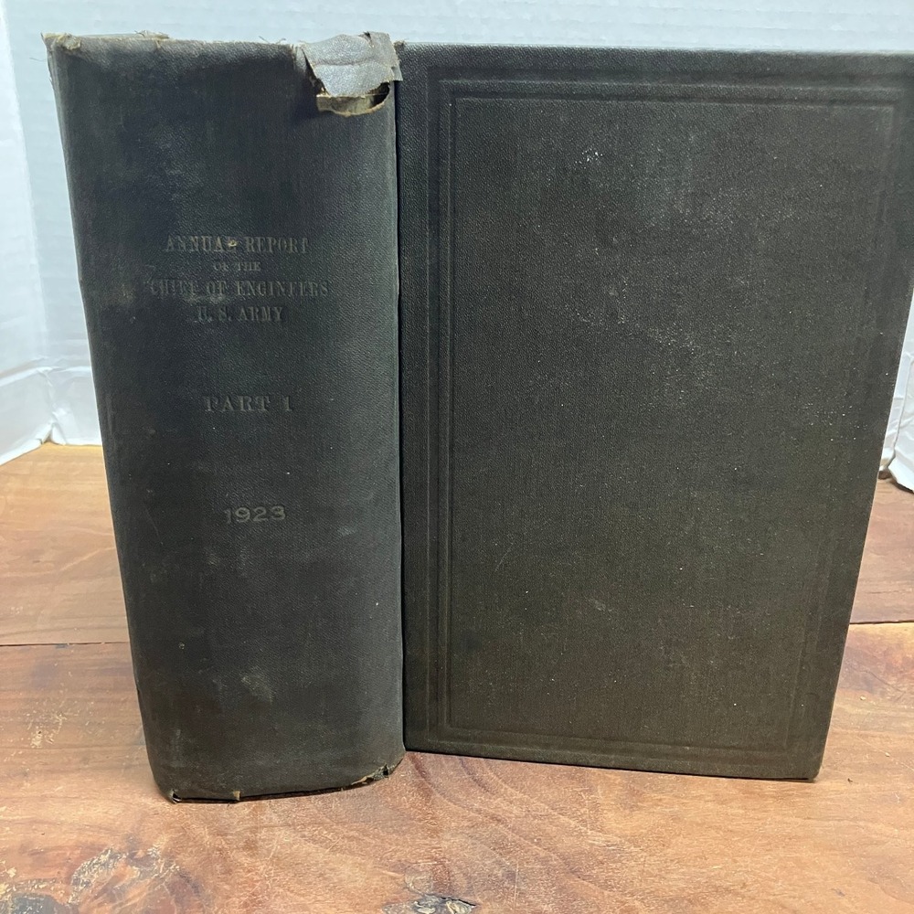 Annual Report Chief of Engineers US Army 1923 Part 1 Government Printing Office